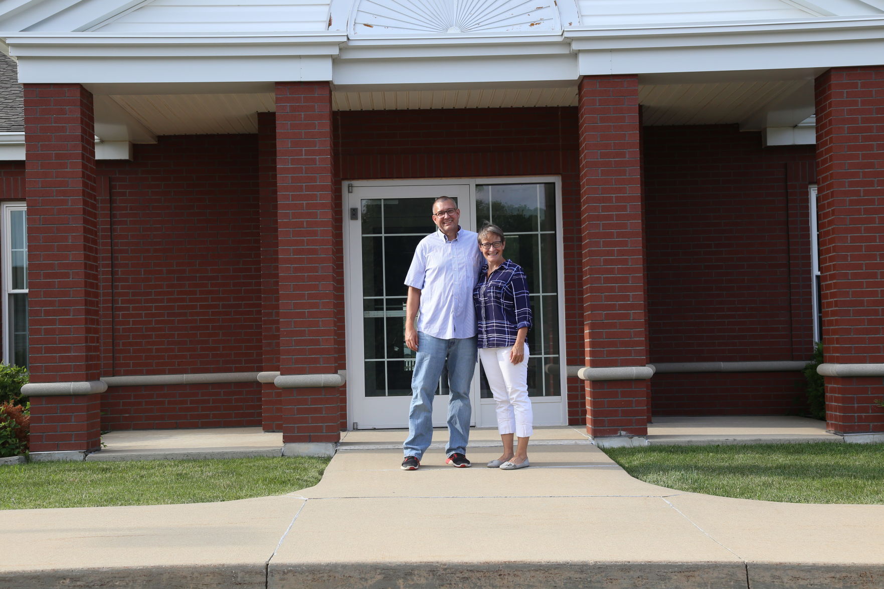Ken and Beth Burrow families first